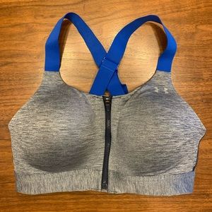 Under Armour Eclipse Zip Front High Impact Bra